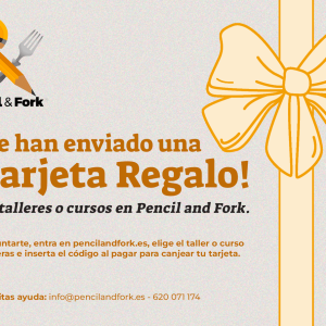 Tarjeta regalo Pencil & Fork