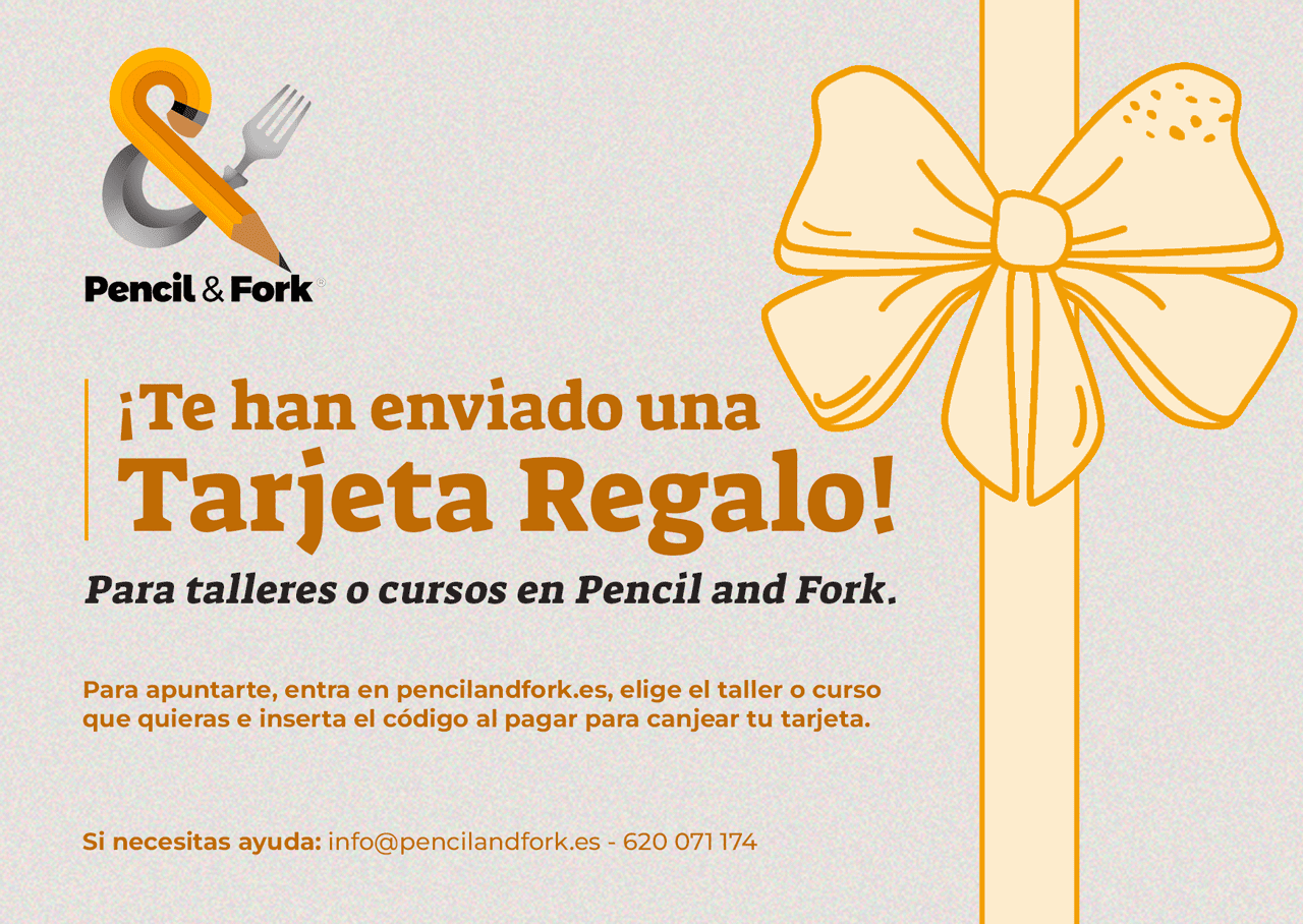 Tarjeta regalo Pencil & Fork